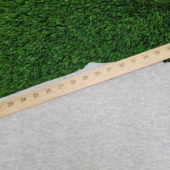 Vintage 90s Mickey Mouse Sweatshirt XL 24x25 Gray - Picture 4 of 16